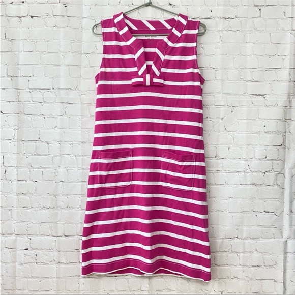 Kate Spade Tropez Pink & White Striped Dress - Picture 3 of 8